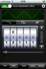 Tone Generator Ultra - Free iPhone App